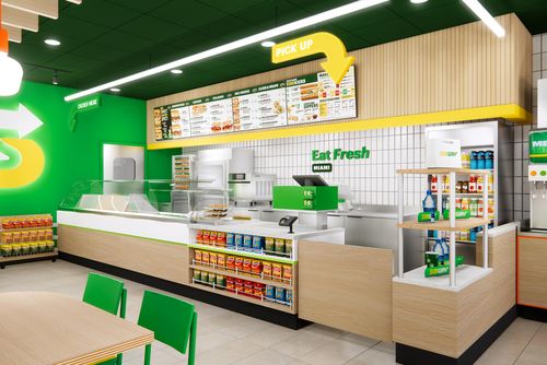 Subway unveils new restaurant design